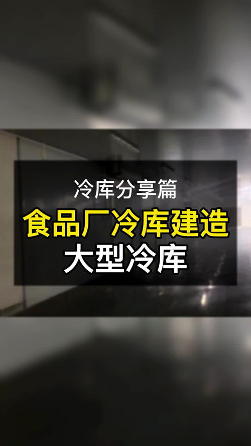 冷凍王國筑基 餐飲創業者的高質量冷庫建造與設備選型實拍指南